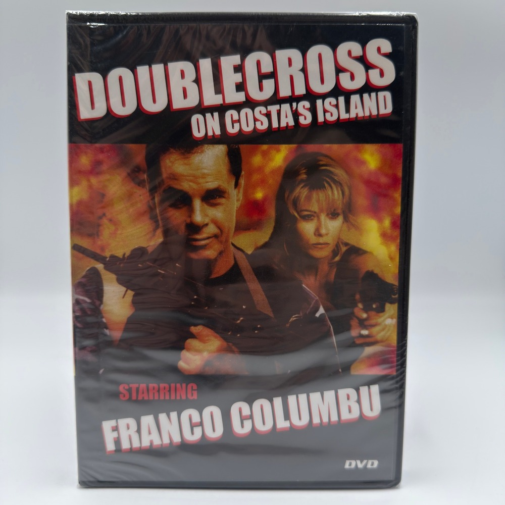 Doublecross on Costa's Island DVD Franco Columbu Digiview Action Movie Sealed